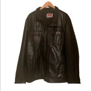 Men’s Leather Levi Jacket